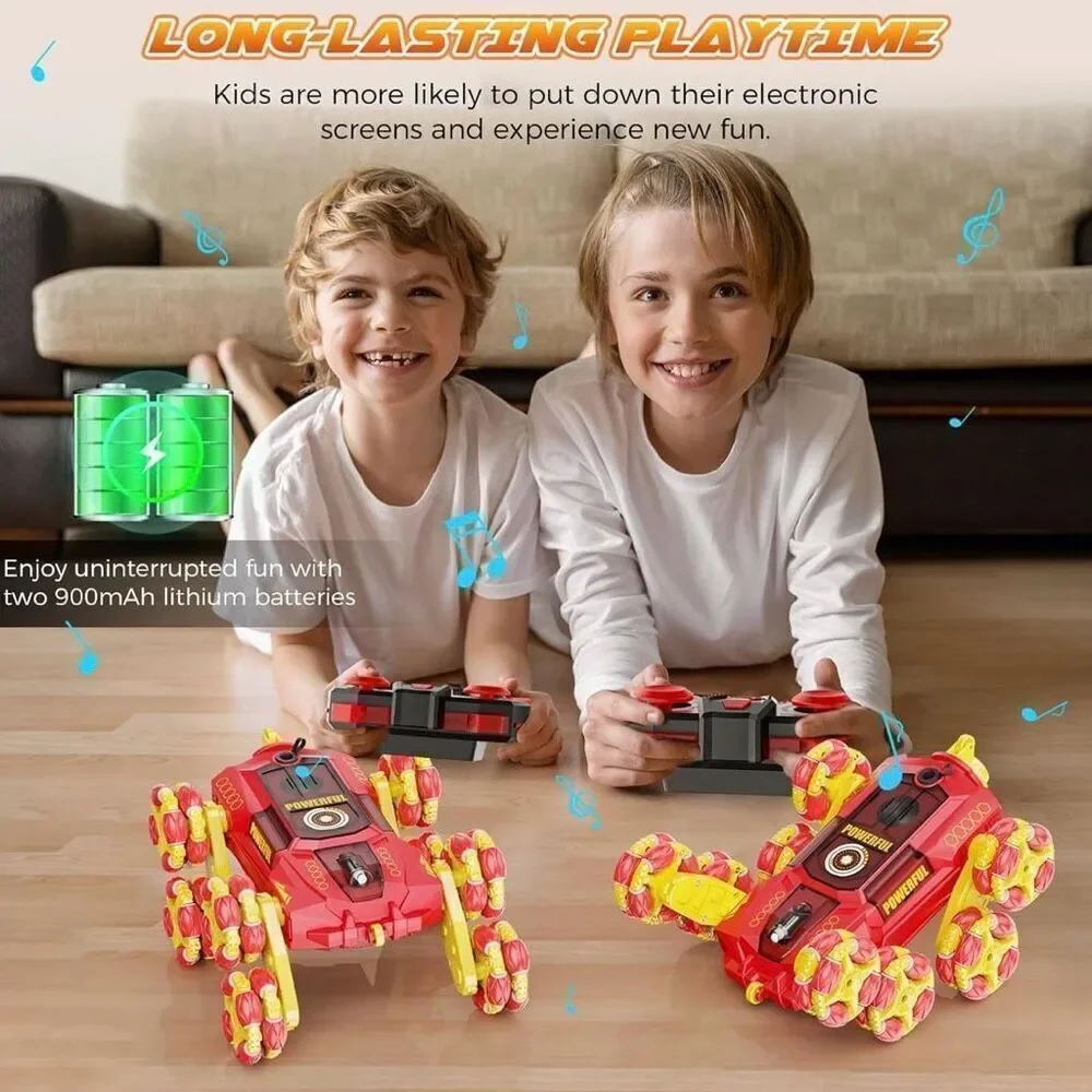 Brand New 8WD Gesture Sensing Kids RC Stunt Car – Spray, Lights & Sound